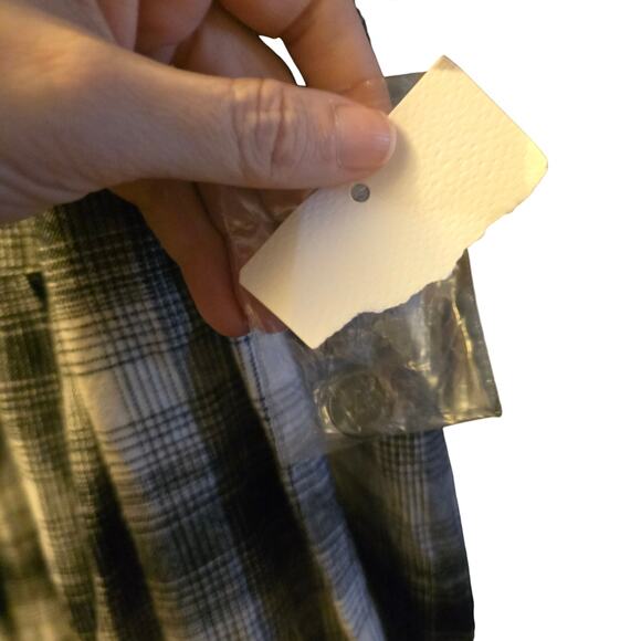 Beach Lunch Lounge Plaid Swing Dress - NWOT - Picture 6 of 6